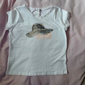 Bonpoint White Sunshine Kids T-Shirt